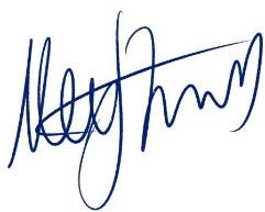 Alex Frost Signature
