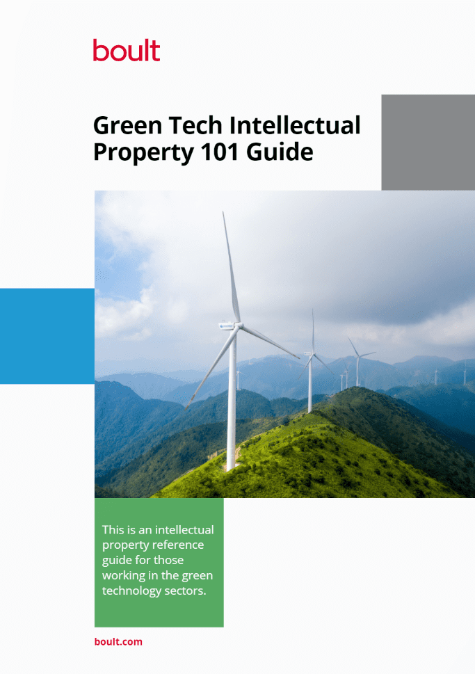 Read our guide to Greentech IP <a href=